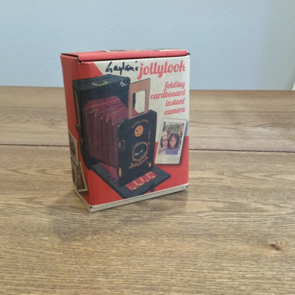 JollyLook Instant Instax Folding Camera Made from Recycled Cardboard